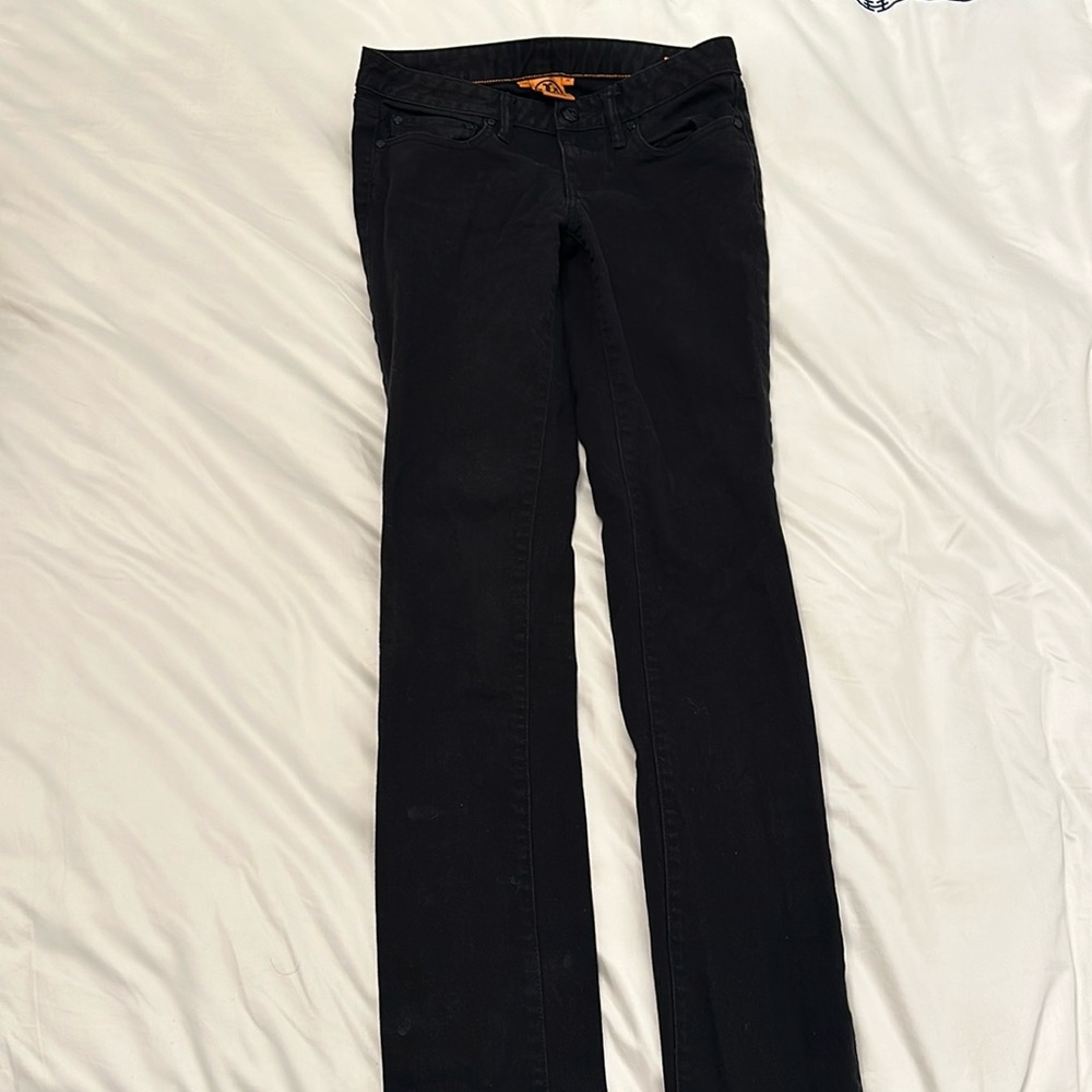Tory Burch Super Skinny Black Jeans